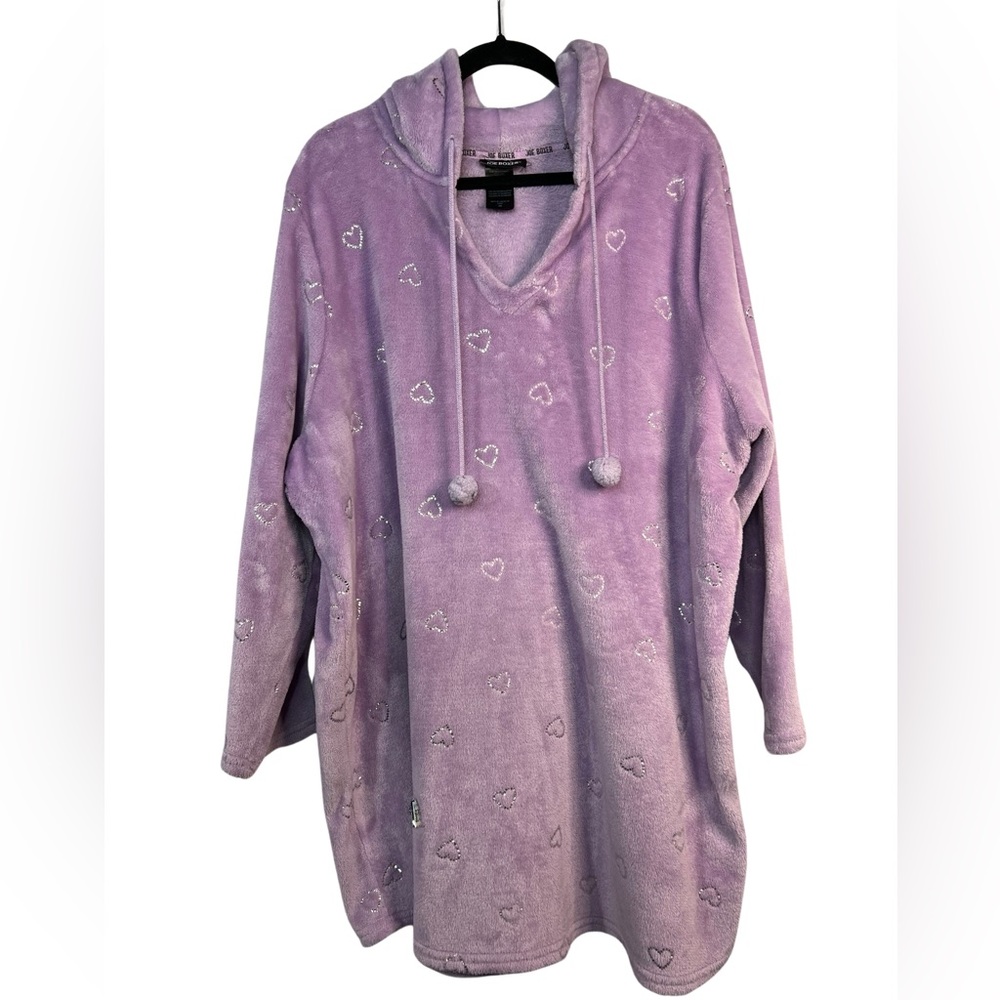 Joe Boxer Fleece Oversized Hoodie - Picture 1 of 3